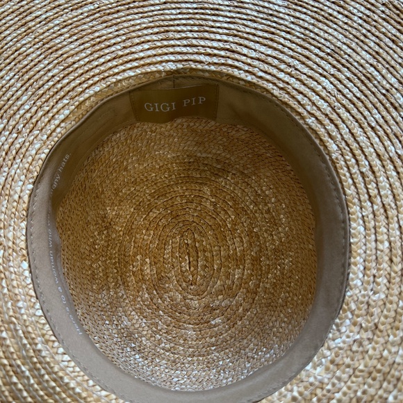 GIGI PIP Wide Brim Straw Hat - Picture 5 of 8